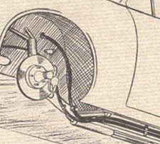 pressure hose diagram for Coolaire Miami 1960s auto air conditioning