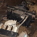 BMW 2000c heater core removal