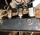 BMW 2000c center console switches 