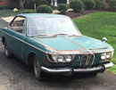 1966 2000c BMW from rear