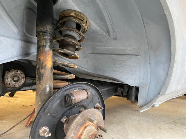 bmw 2000c/cs rear suspension