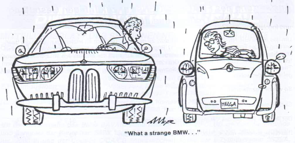 strange bmw